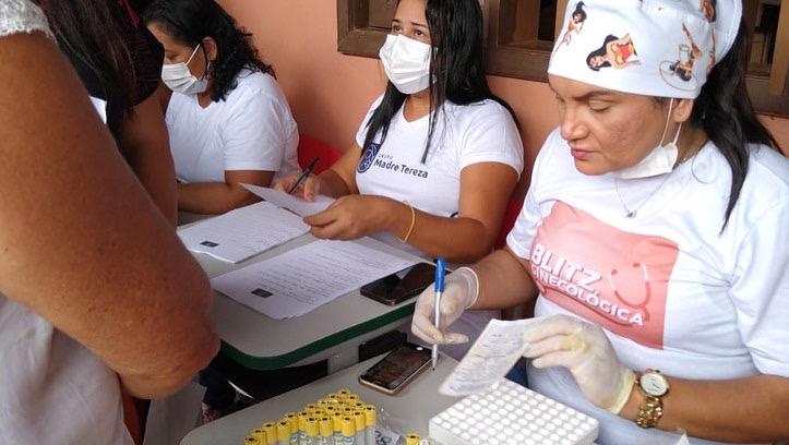 Grupo Madre Tereza participa de Blitz de Saúde no Município de Calçoene