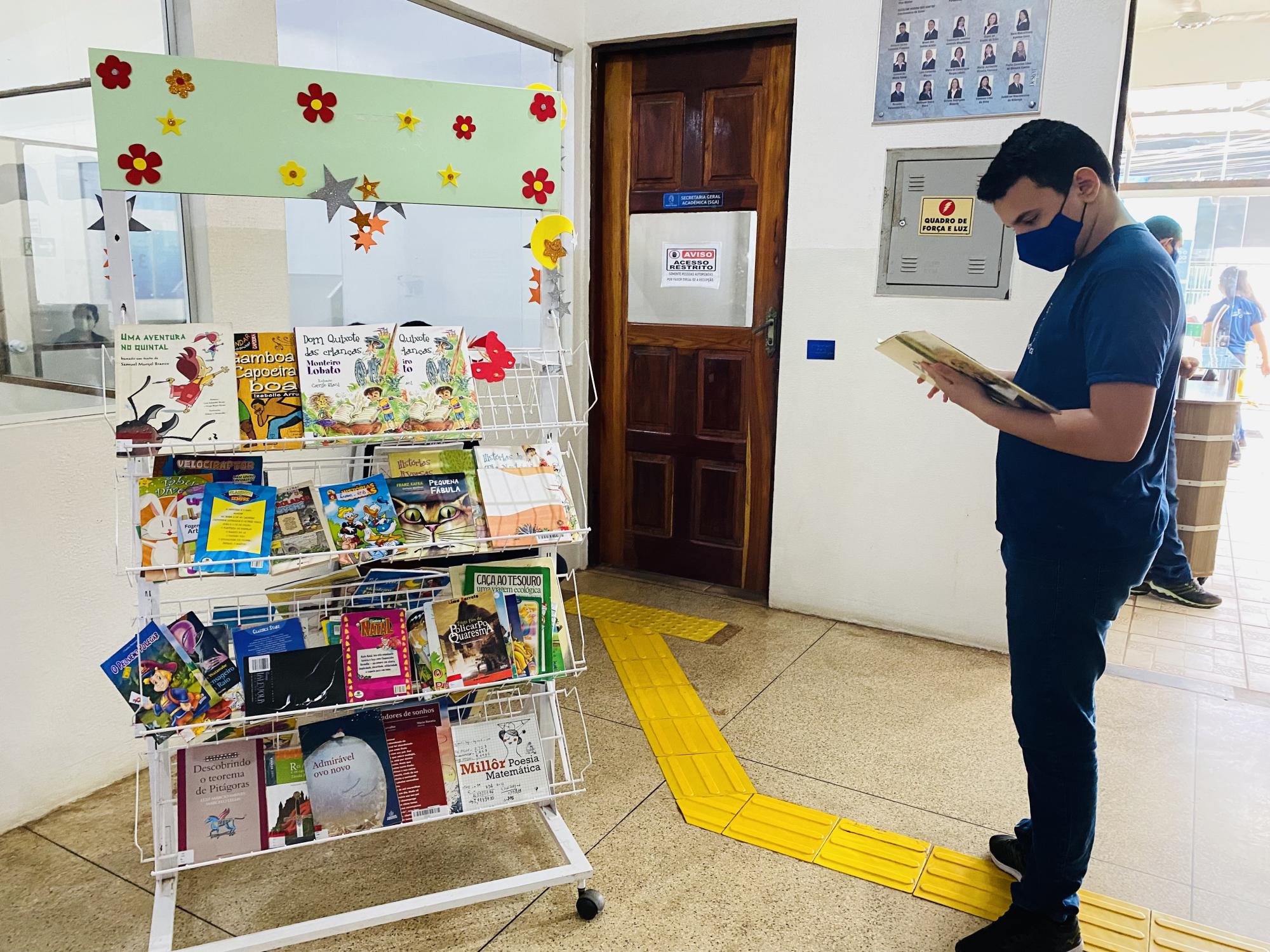 Grupo Madre Tereza realiza  programação especial em alusão ao Dia Nacional do Livro Infantil 