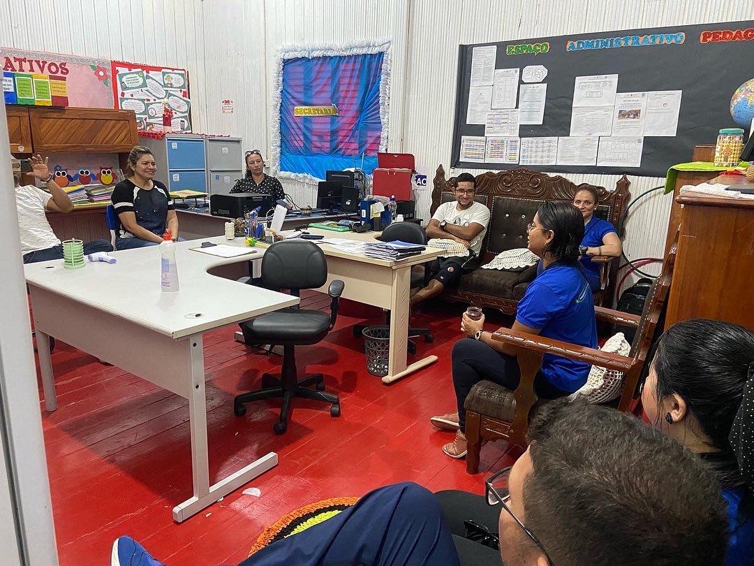 Grupo Madre Tereza realiza a primeira visita técnica do projeto Ilha do Conhecimento 