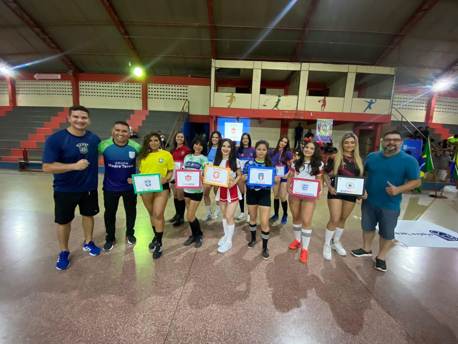 Grupo Madre Tereza realiza abertura abertura da Copa Madre na modalidade Futsal Masculino e Feminino 