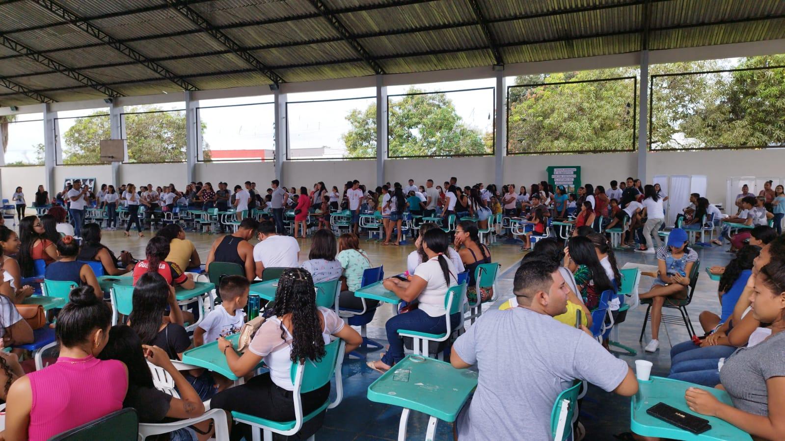 Alunos do Grupo Madre Tereza se unem à campanha Janeiro Branco no Mazagão