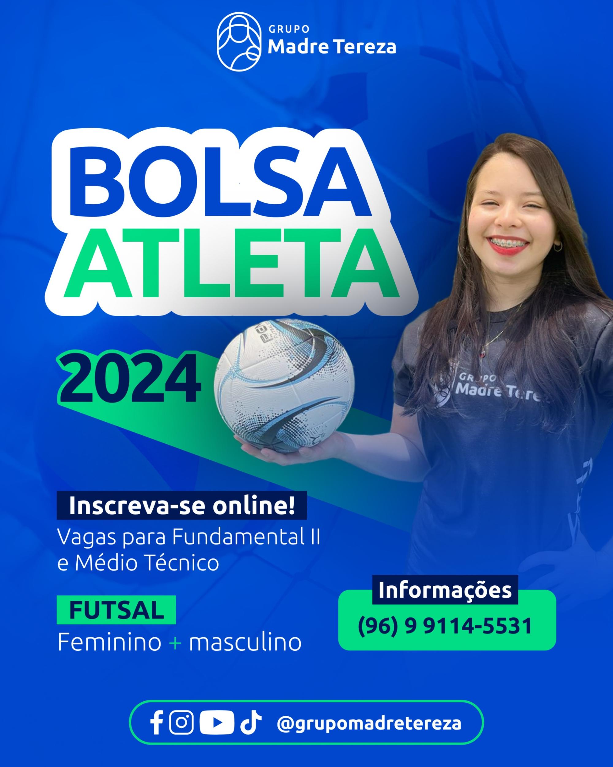 Projeto Bolsa Atleta Estudantil: Descubra o Talento do seu Filho com o Grupo Madre Tereza!