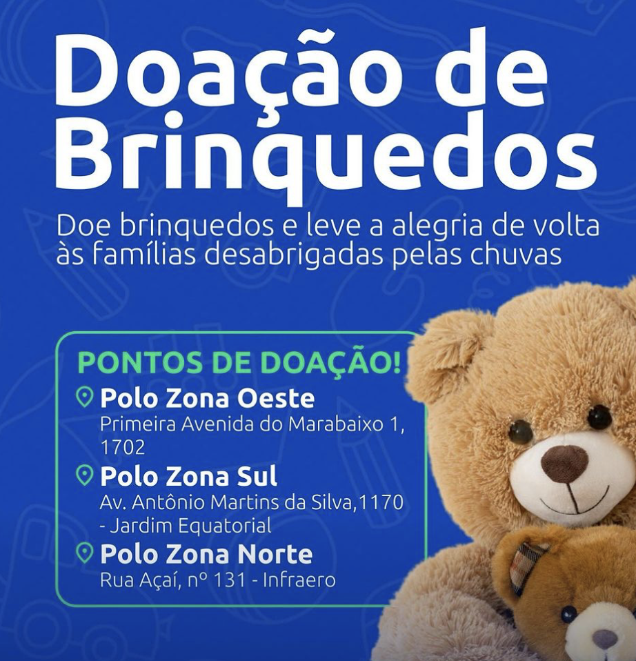 Espalhando Amor em Meio às Adversidades: Doação de Brinquedos para Crianças Desabrigadas