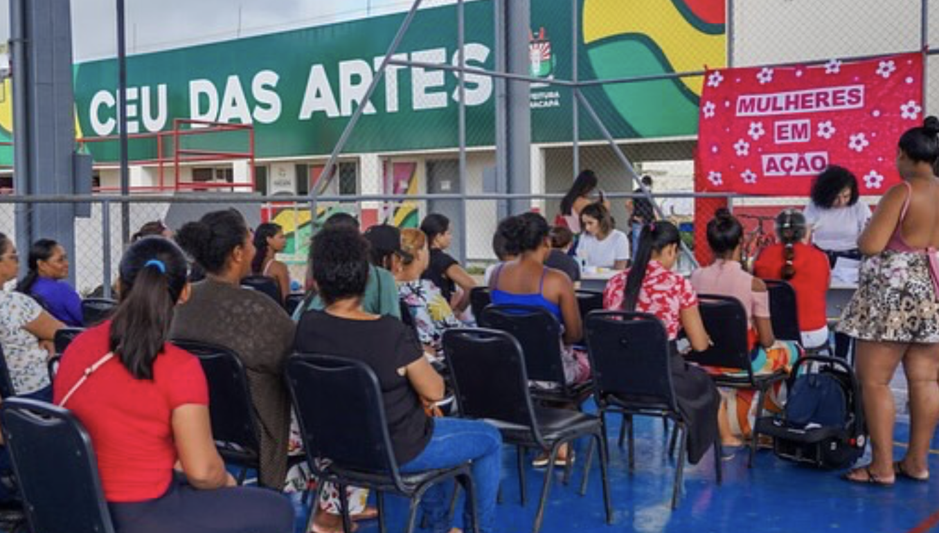 Grupo Madre Tereza participa de ação realizada pelo CRAS Amor em alusão ao Dia Internacional da Mulher.