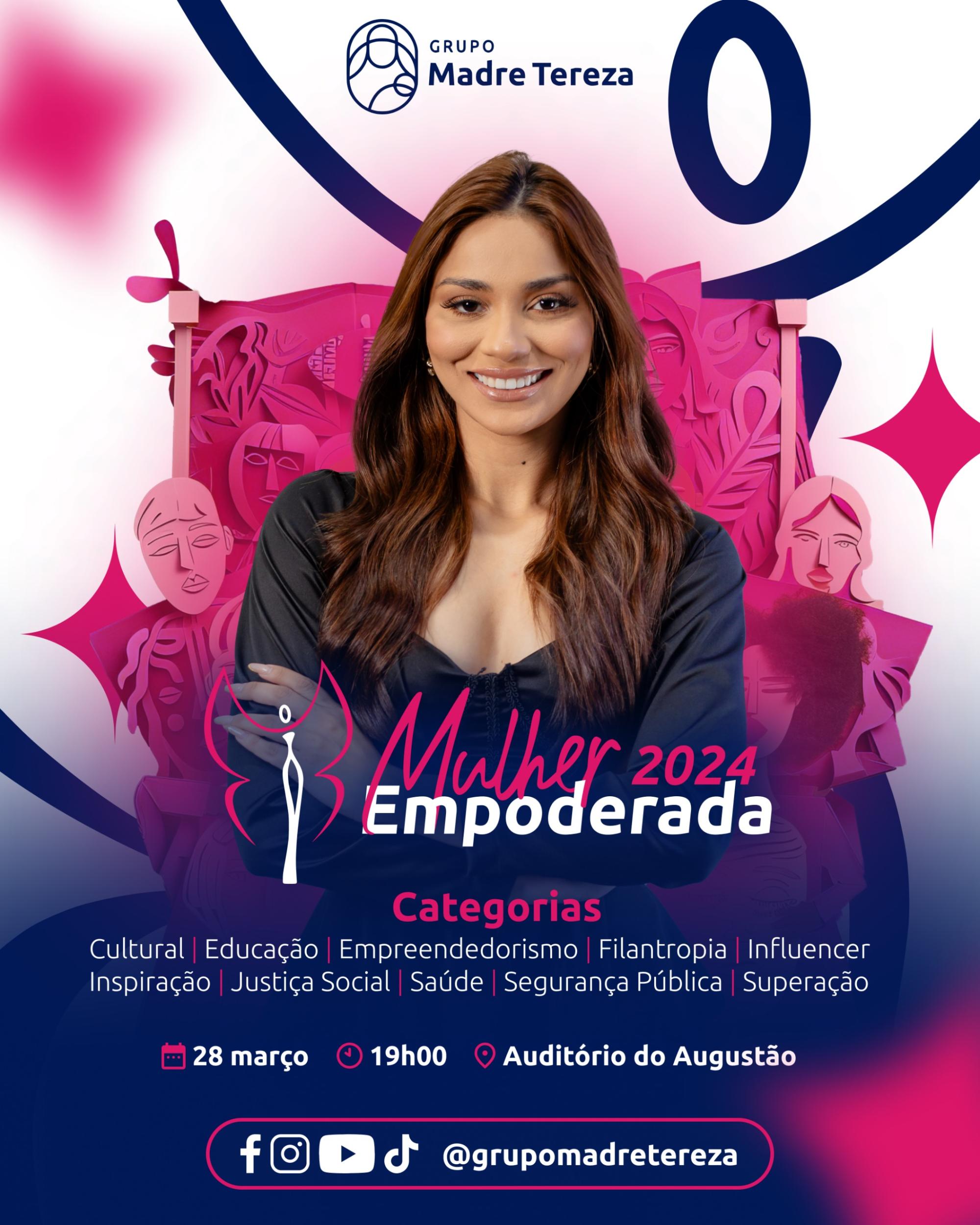 Vem aí a 3ª Edição do Prêmio Mulher 2024 Empoderada: Celebrando o Destaque Feminino