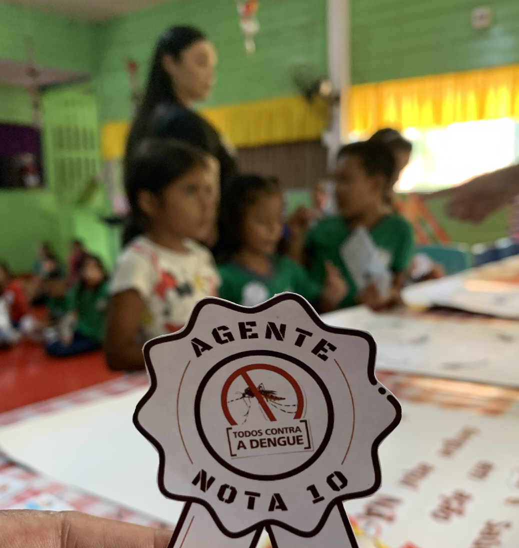 Tornando Crianças Multiplicadoras: A Chave para uma Comunidade Resiliente Contra a Dengue