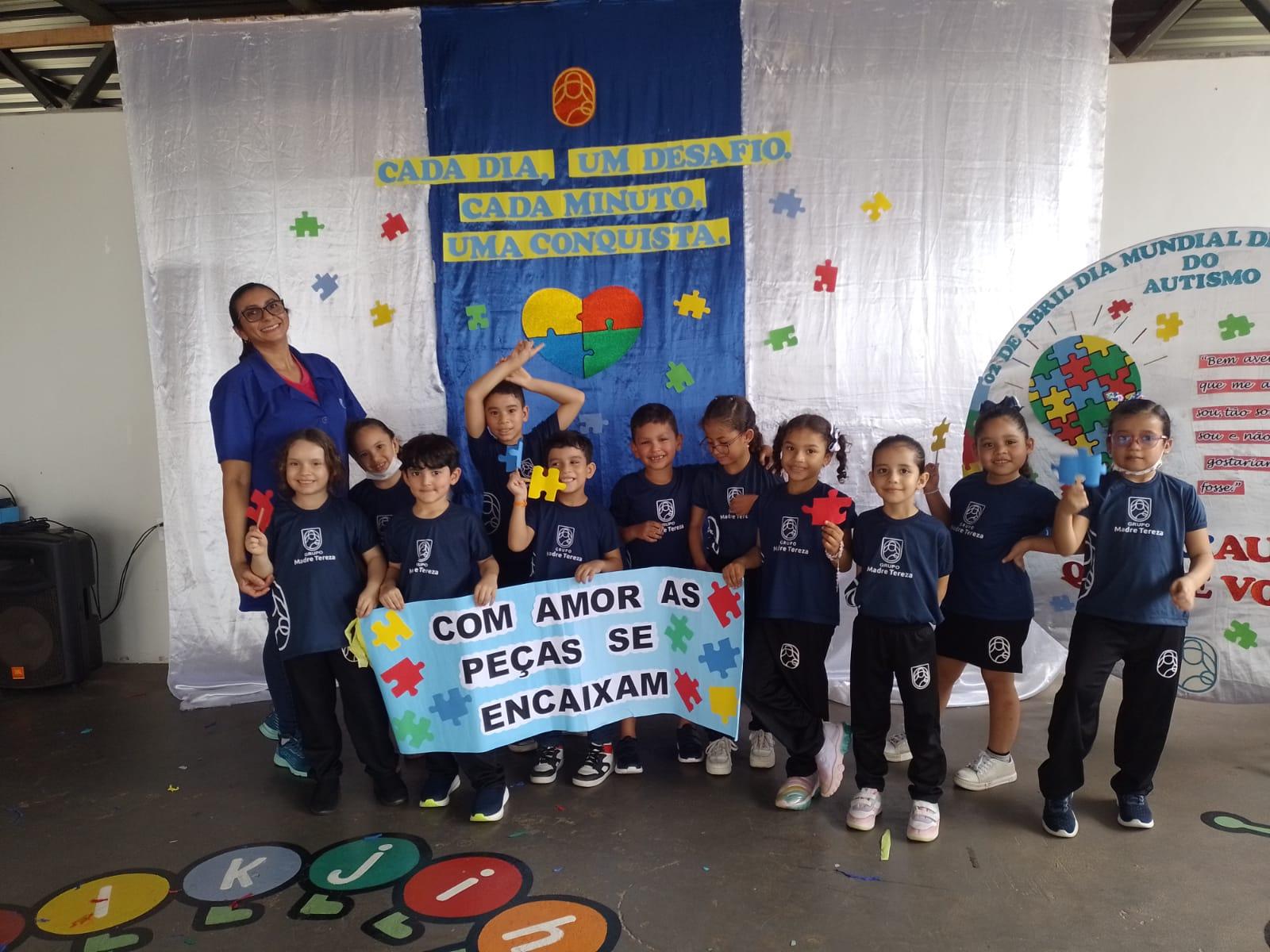 Dia Mundial do Autismo: Centro de Ensino Madre Tereza Celebra a Diversidade com Carinho e Inclusão