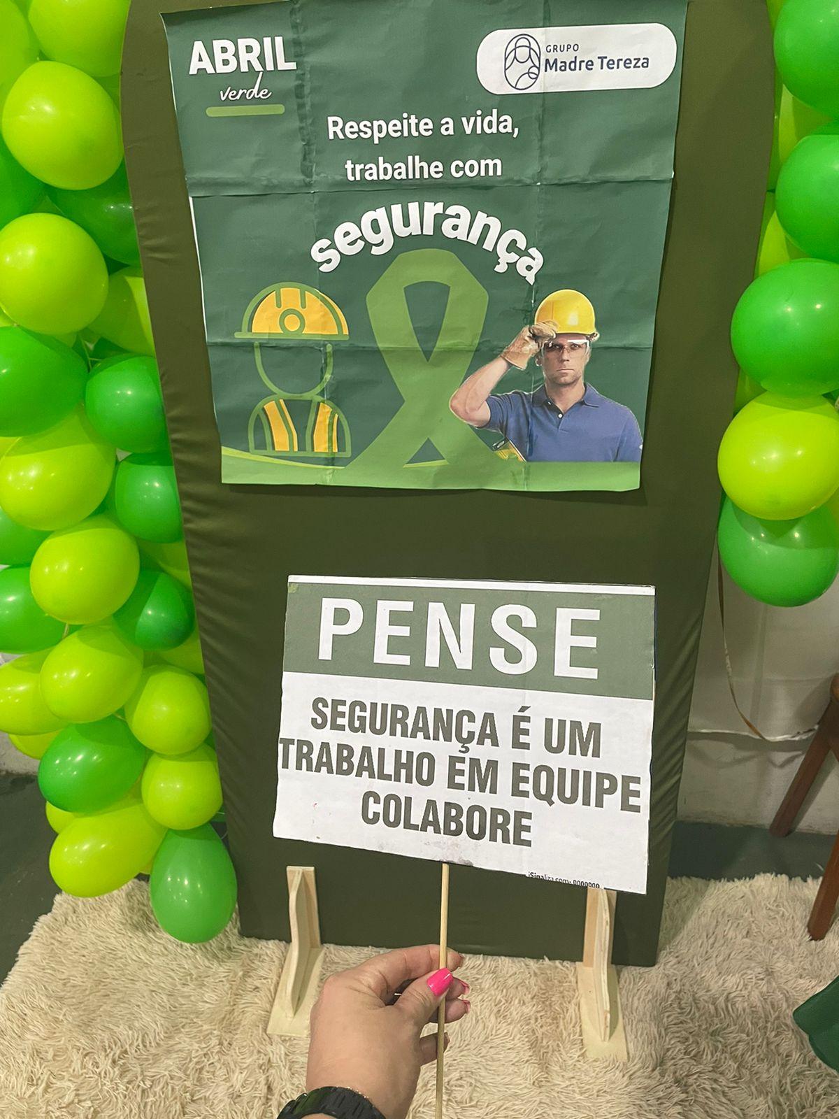 O Grupo Madre Tereza realiza Programação em alusão ao Abril Verde