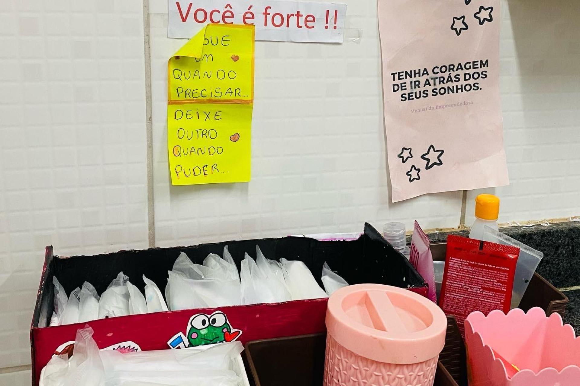 Alunas do Grupo Madre Tereza criam projeto voltado aos cuidados e higiene feminina