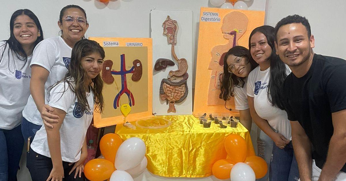 Alunos da Escola Técnica Madre Tereza Macapá Exibem Maquetes na Disciplina de Anatomia