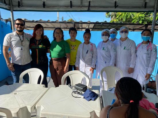 Alunos da Escola Técnica Madre Tereza Participam de Ação Social no Bairro Muca: Servindo a Comunidade com Cuidado e Solidariedade