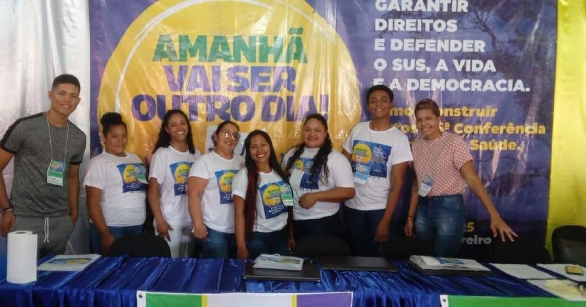 Alunos do Grupo Madre Tereza Pracuúba participam da 6ª Conferência Municipal de Saúde de Pracuúba