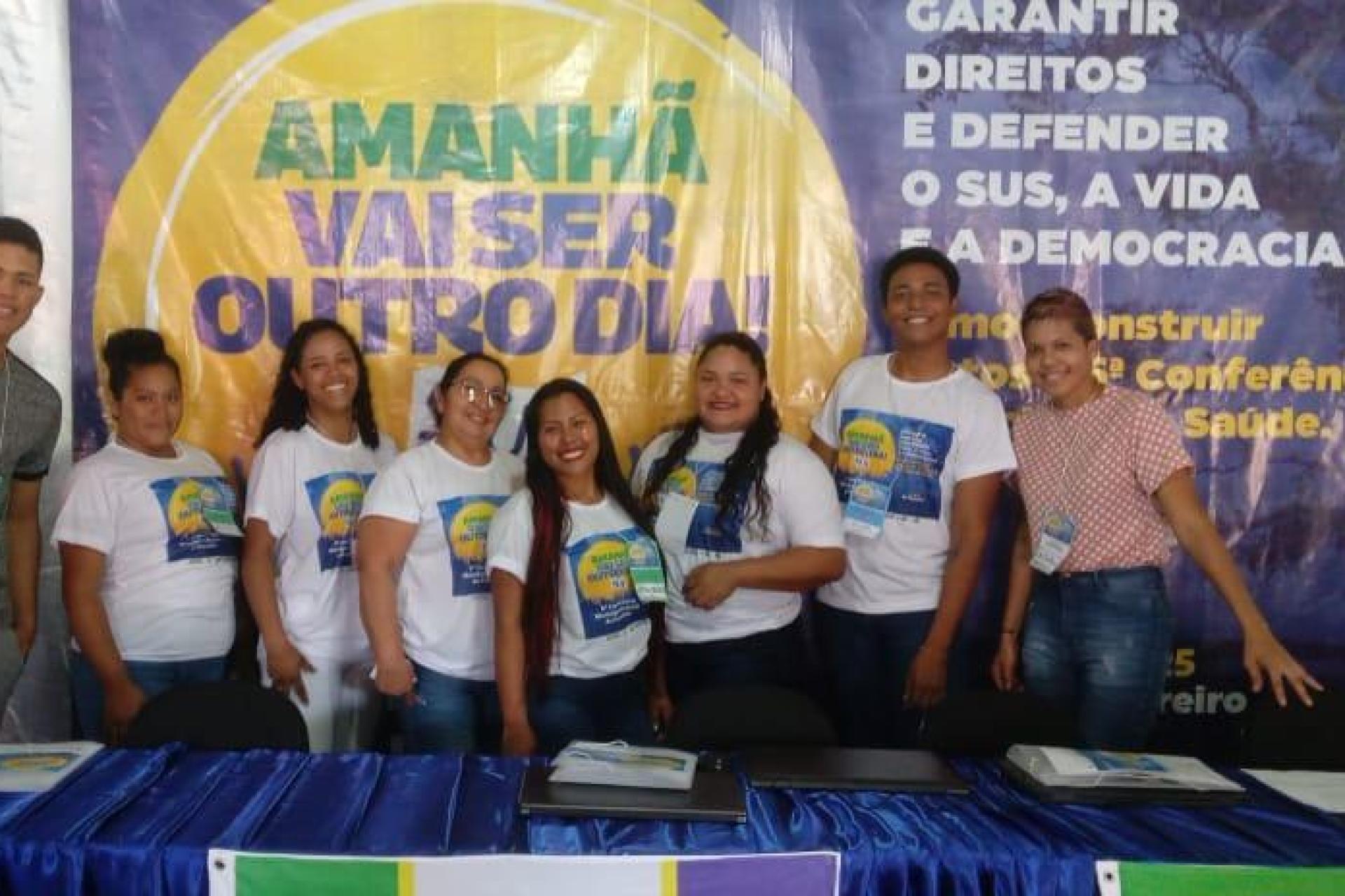 Alunos do Grupo Madre Tereza Pracuúba participam da 6ª Conferência Municipal de Saúde de Pracuúba