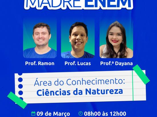 Aulão Enem na Matriz do Grupo Madre Tereza: Prepare-se para um futuro de Sucesso!