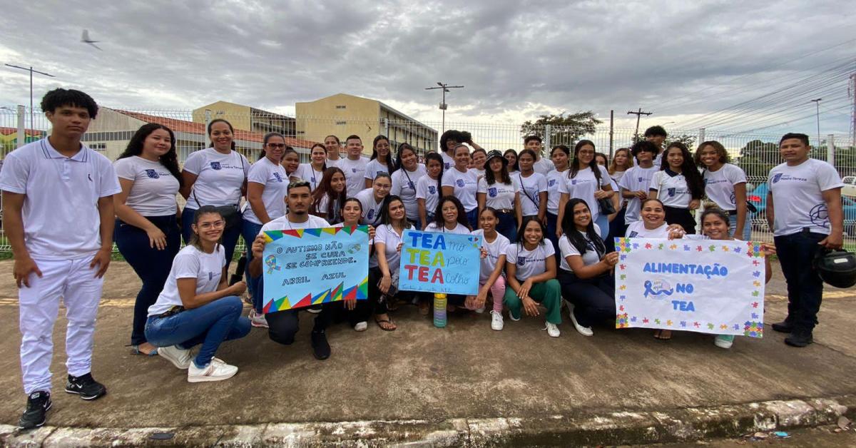 Blitz Educativa sobre o Autismo: Alunos da Escola Madre Tereza na Zona Norte de Macapá Unem-se pela Conscientização