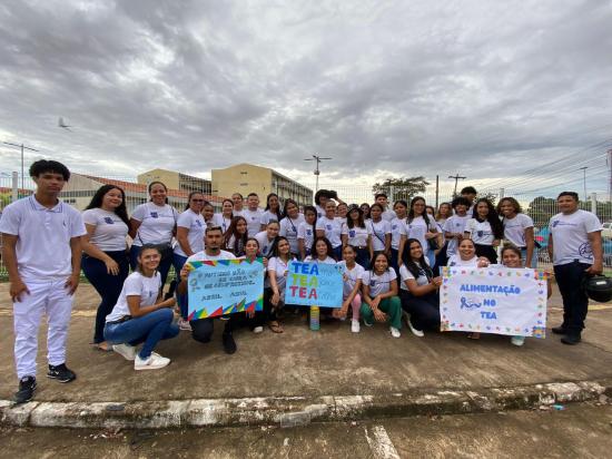 Blitz Educativa sobre o Autismo: Alunos da Escola Madre Tereza na Zona Norte de Macapá Unem-se pela Conscientização