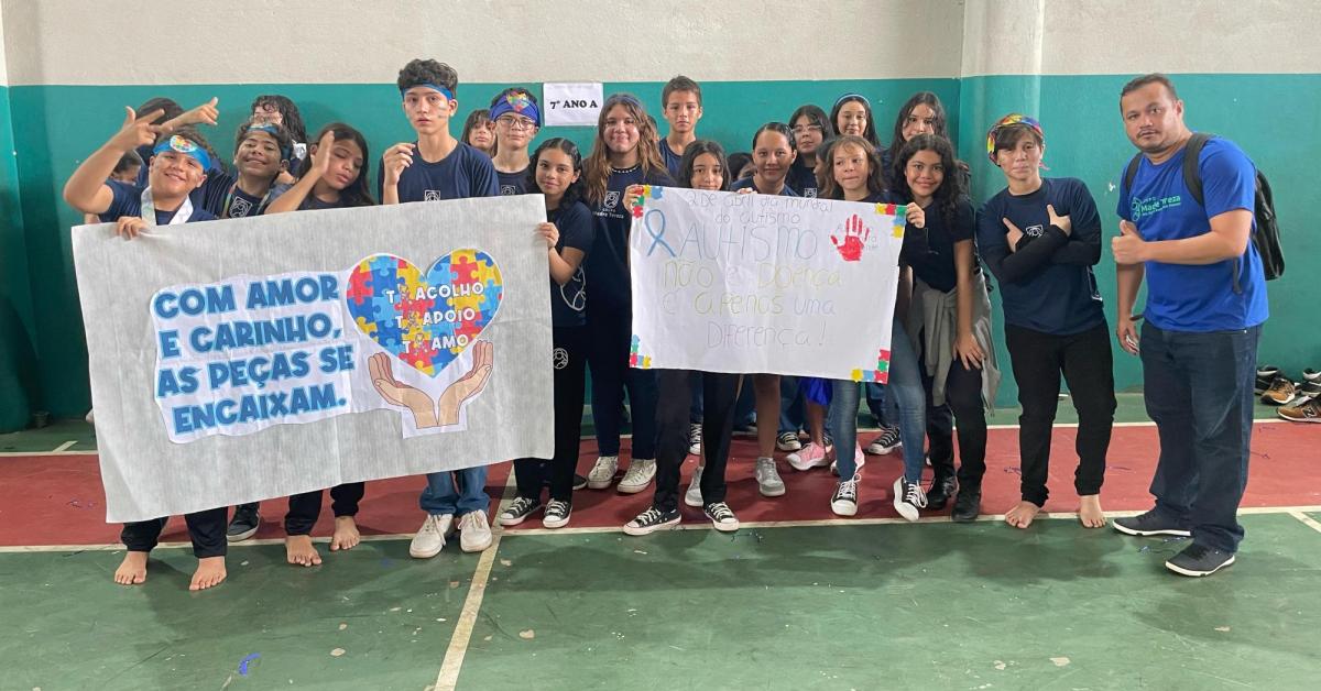 Centro de Ensino Madre Tereza promove conscientização e inclusão no Dia Mundial do Autismo