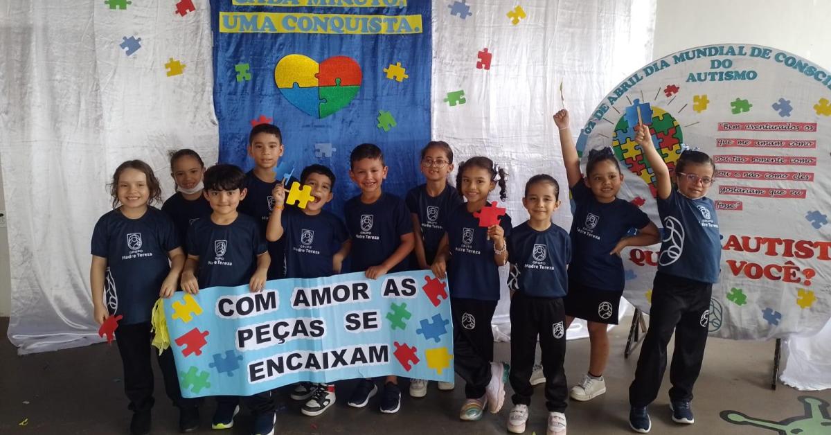 Dia Mundial do Autismo: Centro de Ensino Madre Tereza Celebra a Diversidade com Carinho e Inclusão
