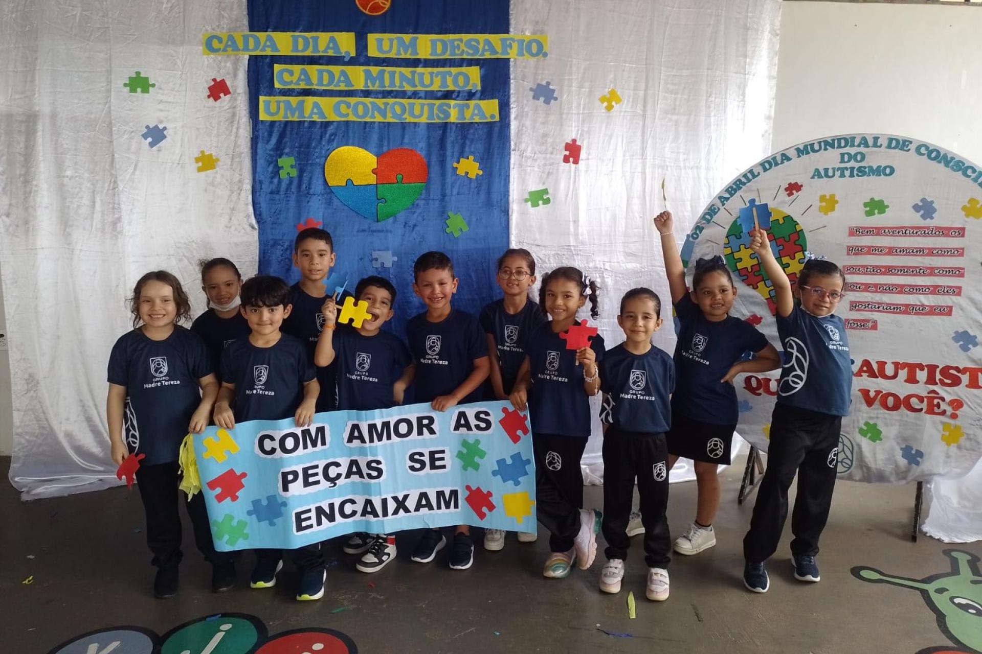 Dia Mundial do Autismo: Centro de Ensino Madre Tereza Celebra a Diversidade com Carinho e Inclusão