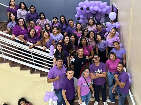 Escola Técnica Madre Tereza Santana promove evento "Fevereiro Roxo" com ênfase em Conscientização.