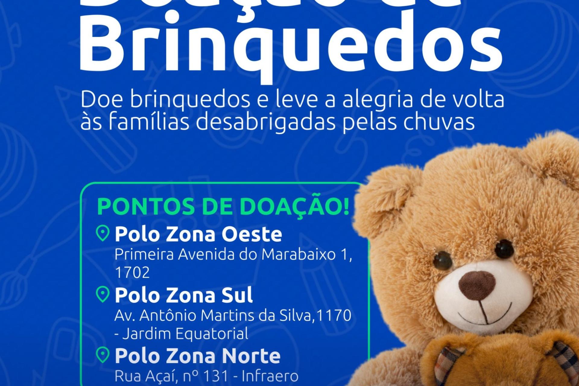 Espalhando Amor em Meio às Adversidades: Doação de Brinquedos para Crianças Desabrigadas