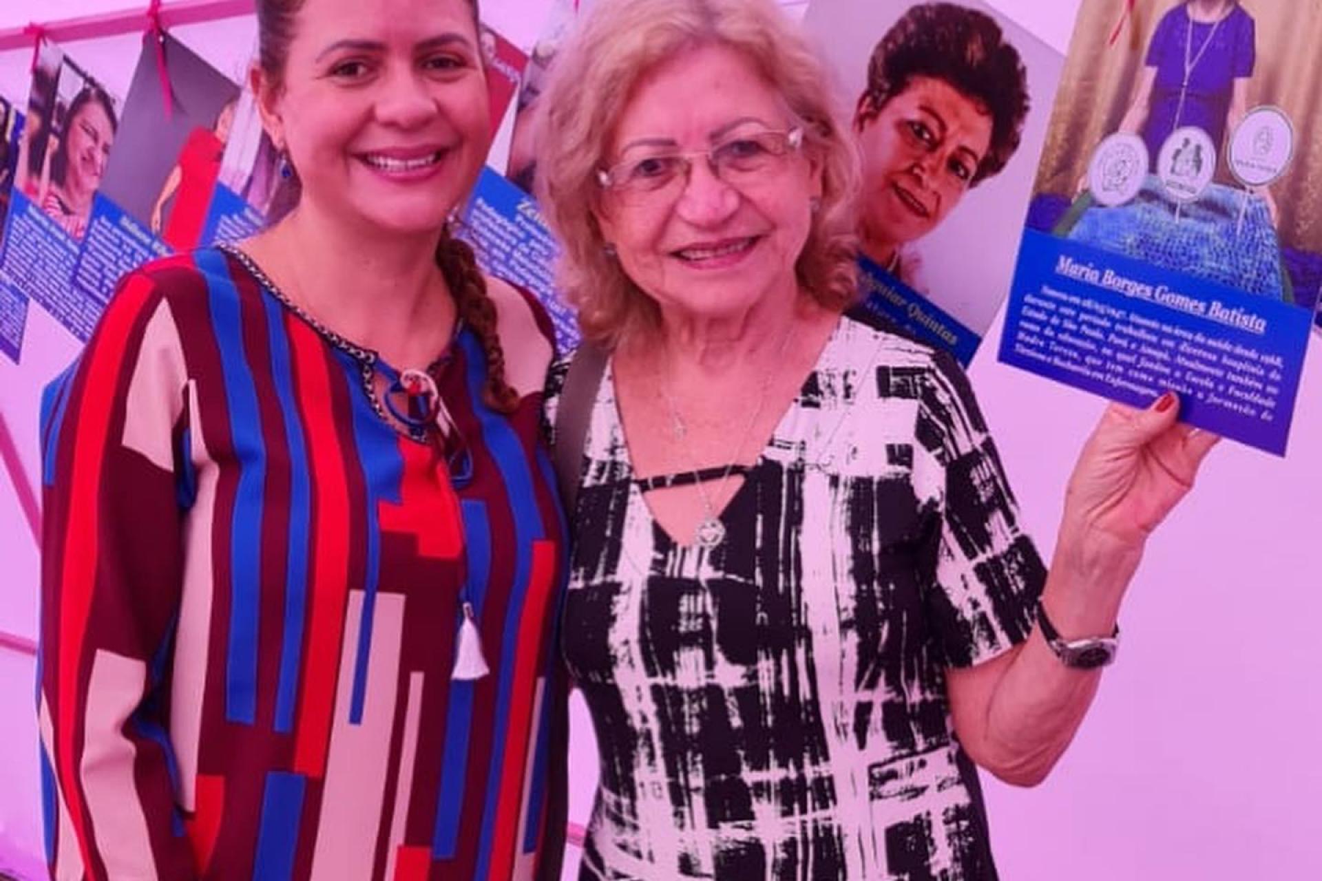 Fundadora do Grupo Madre Tereza recebe homenagem em Feira ‘Empreender Mulher de Santana