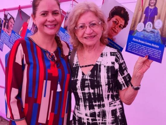 Fundadora do Grupo Madre Tereza recebe homenagem em Feira ‘Empreender Mulher de Santana