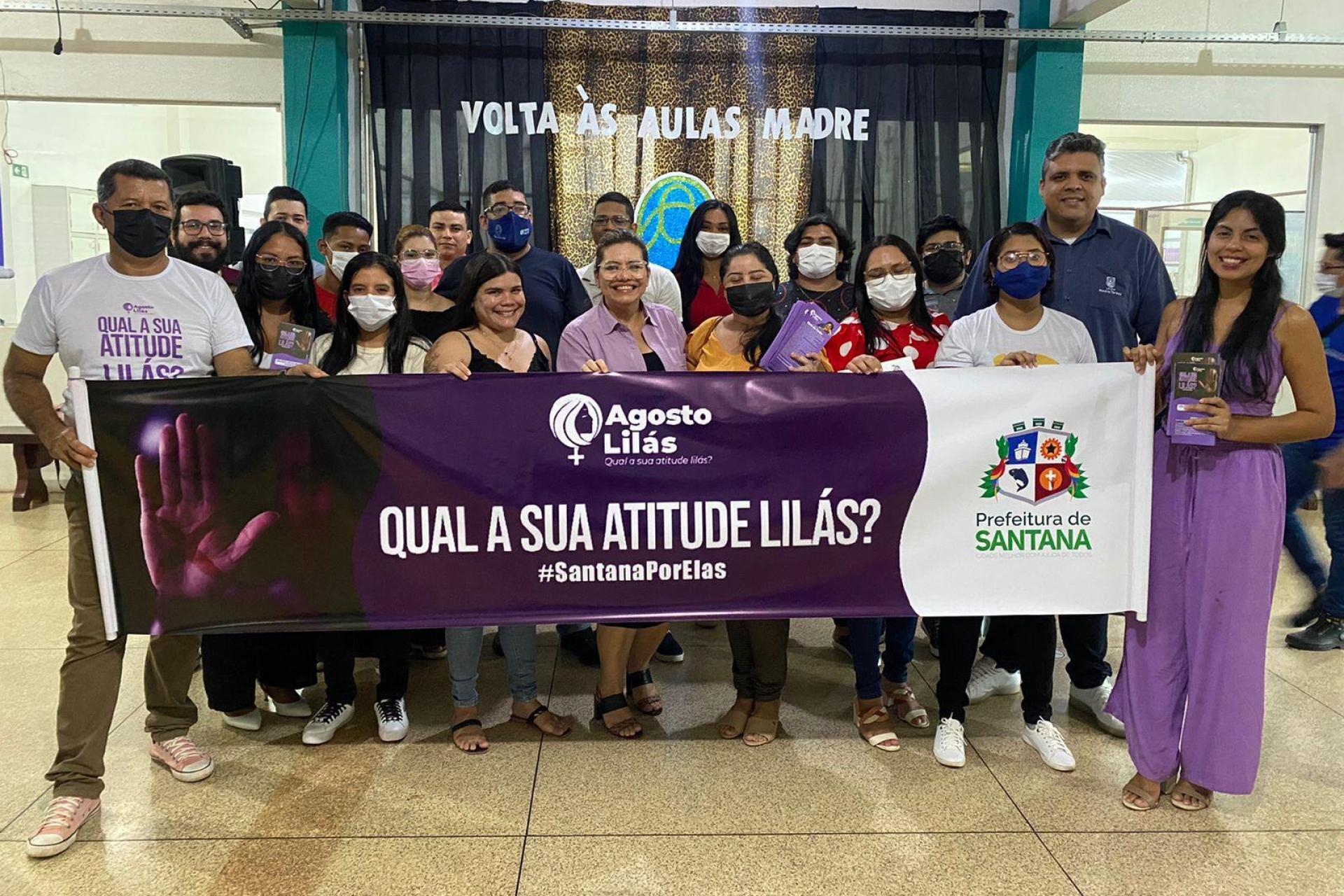 Grupo Madre Tereza é parceiro  da Campanha Agosto Lilás