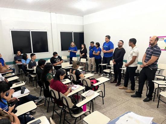 Grupo Madre Tereza encontro de capacitação dos alunos do ENADE