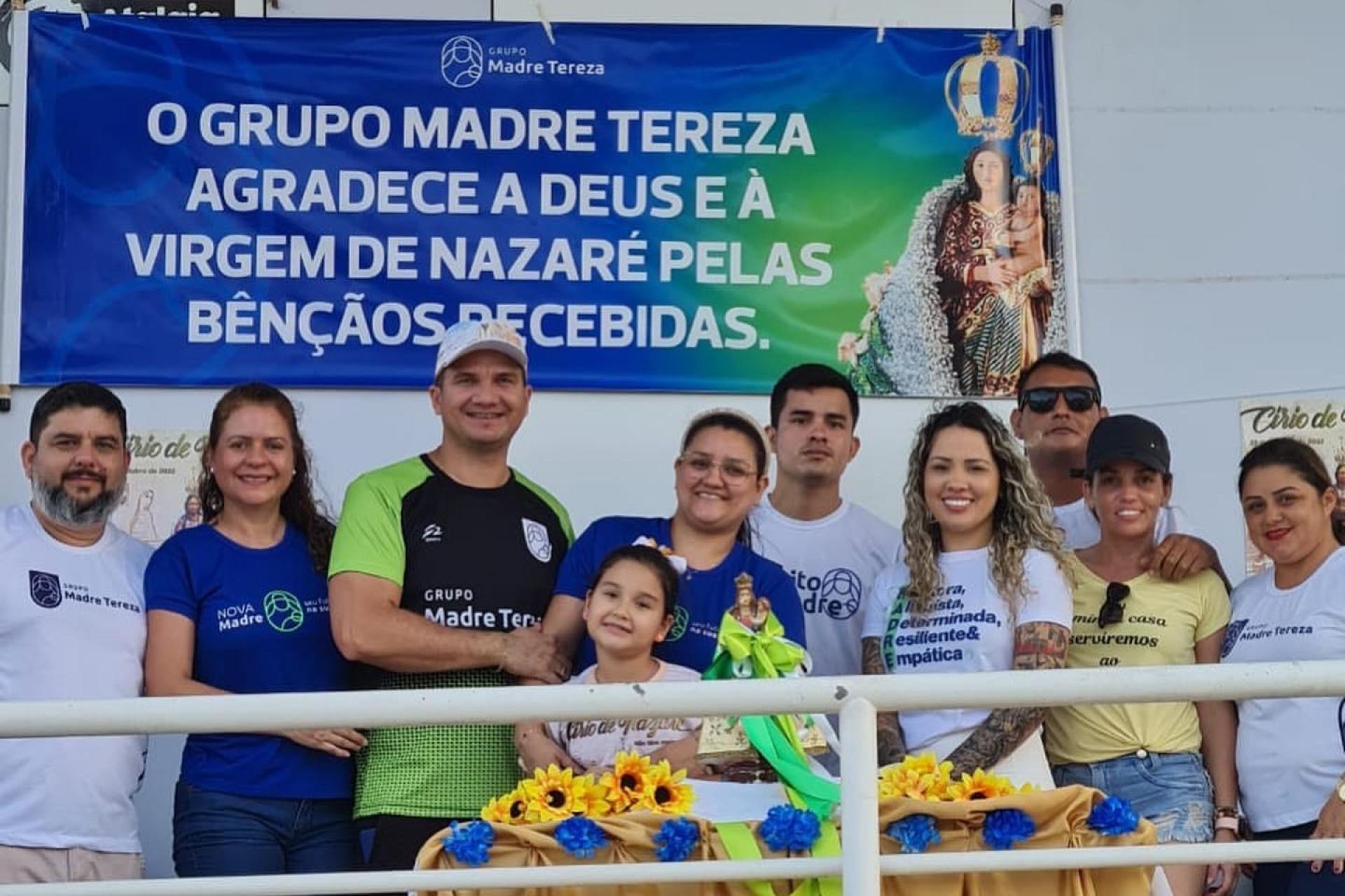 Grupo Madre Tereza participa da passagem do Círio de Santana