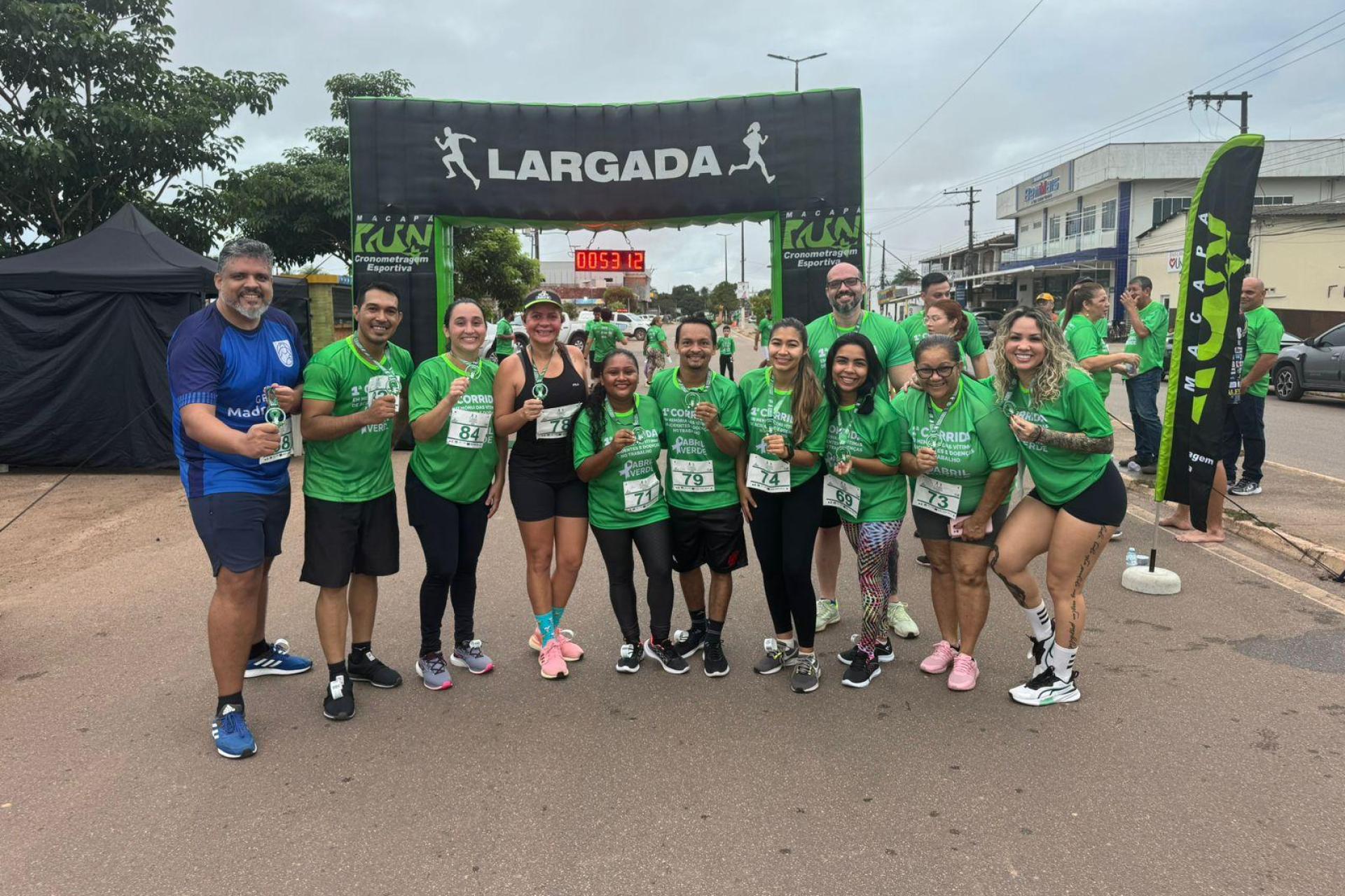 Grupo Madre Tereza Participa da Primeira Corrida Abril Verde em Santana