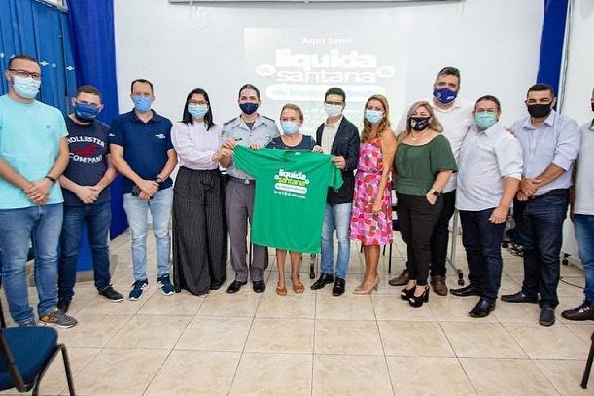 Grupo Madre Tereza participa de lançamento da campanha “Liquida Santana da Independência”