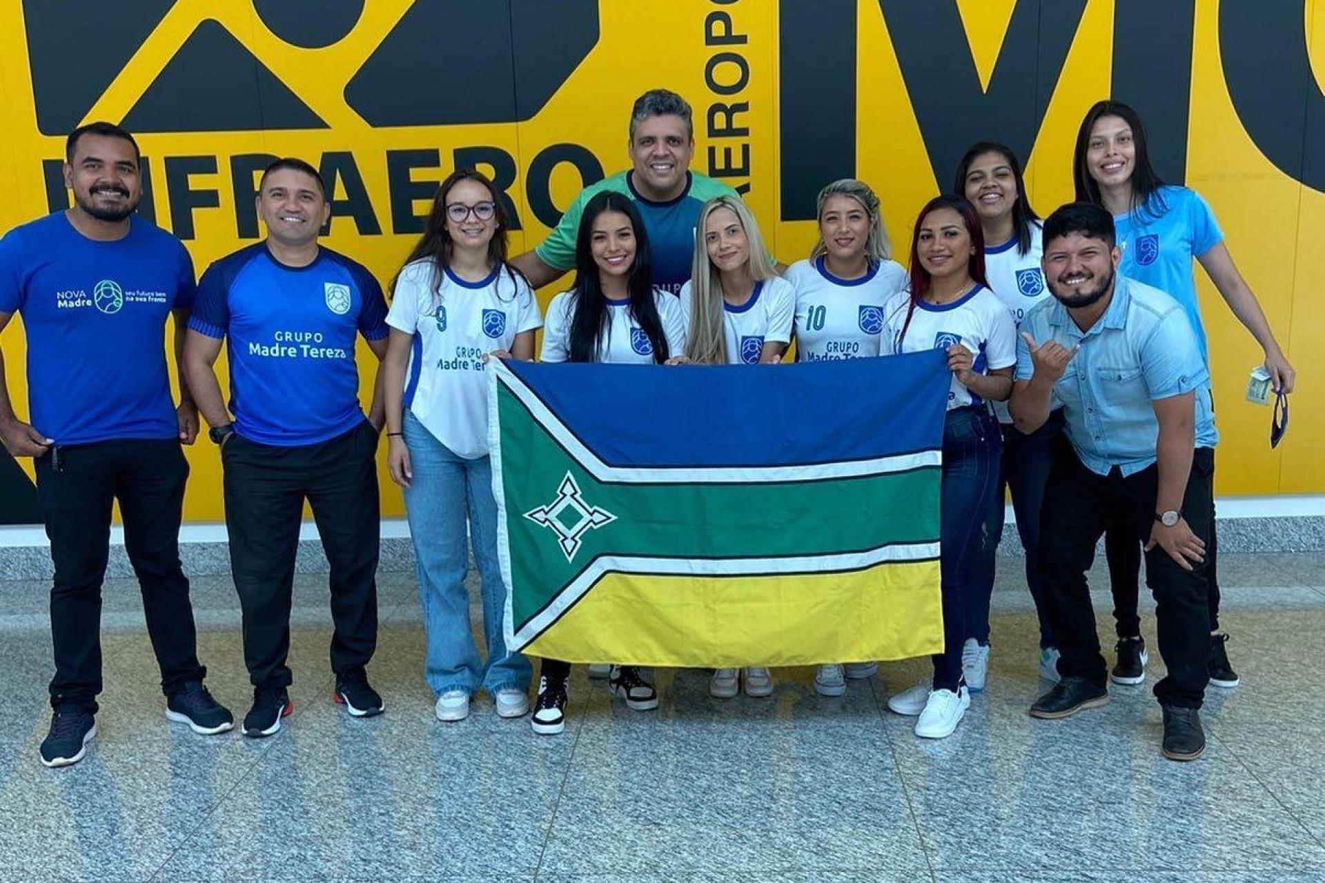 Grupo Madre Tereza  participa dos Jogos Universitários Brasileiros-Região Norte