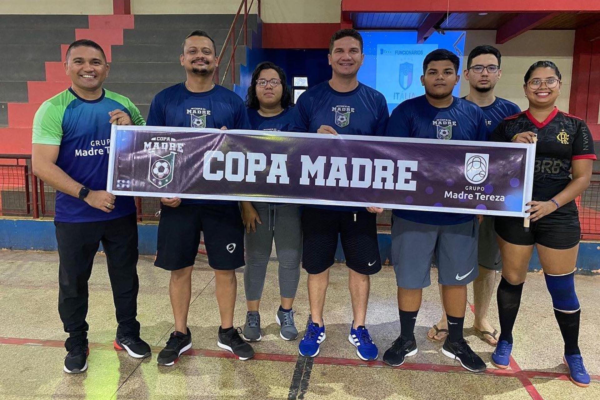 Grupo Madre Tereza realiza abertura abertura da Copa Madre na modalidade Futsal Masculino e Feminino 