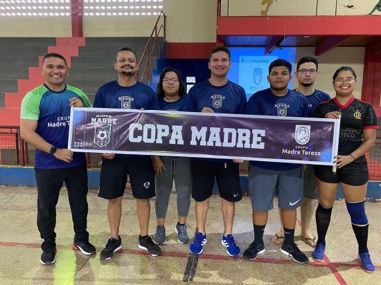 Grupo Madre Tereza realiza abertura abertura da Copa Madre na modalidade Futsal Masculino e Feminino 