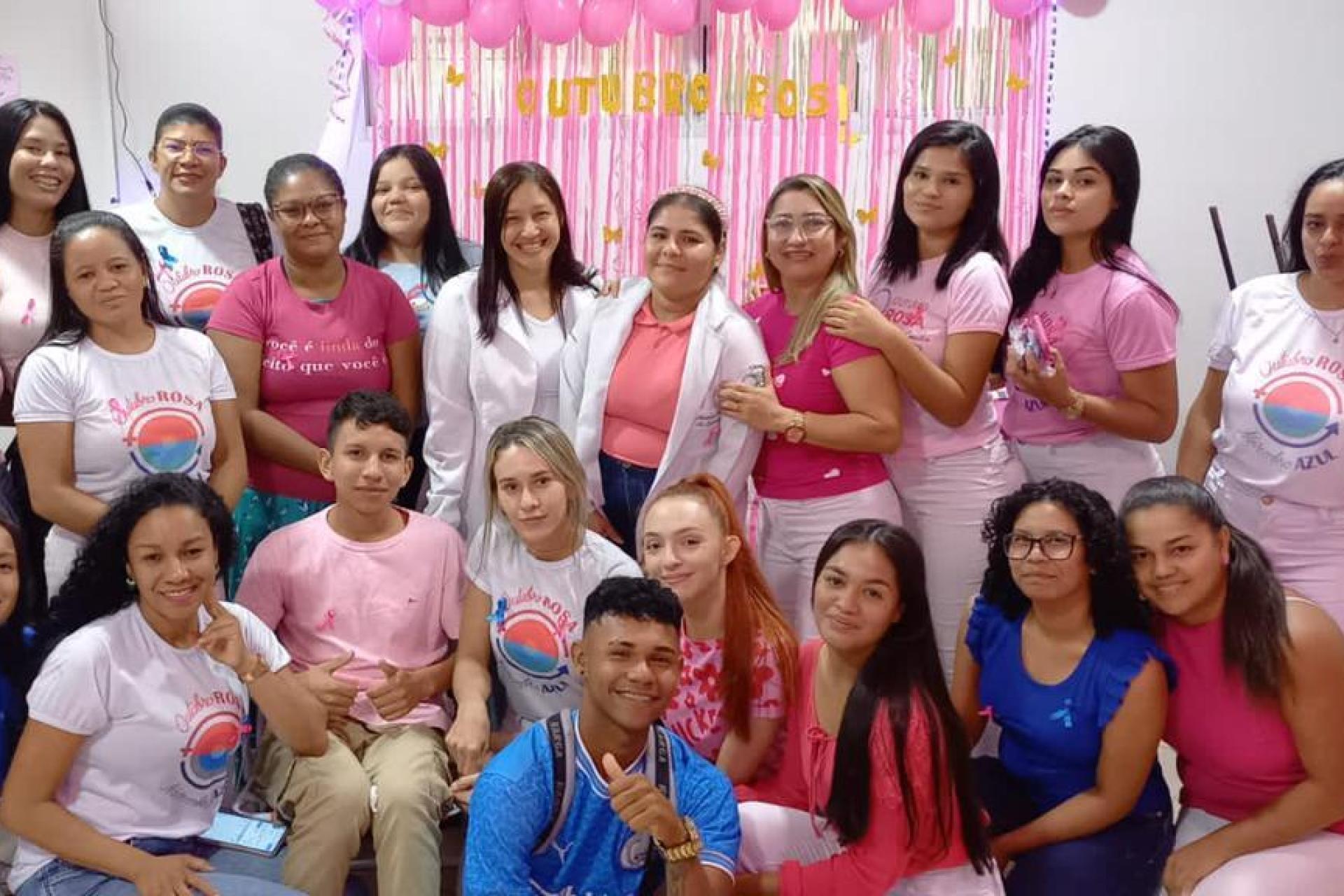 Grupo Madre Tereza realiza ação de saúde em alusão ao combate ao Câncer 