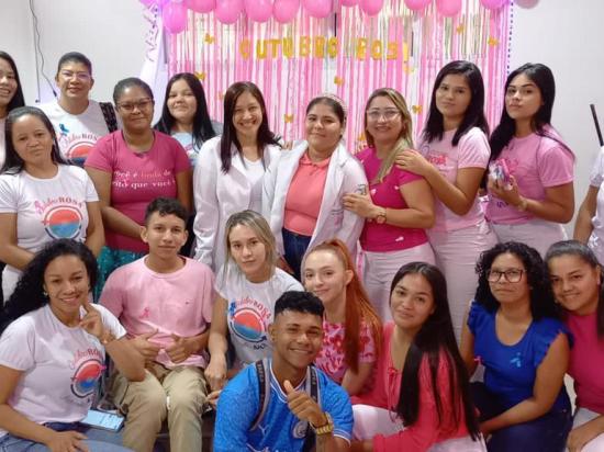 Grupo Madre Tereza realiza ação de saúde em alusão ao combate ao Câncer 