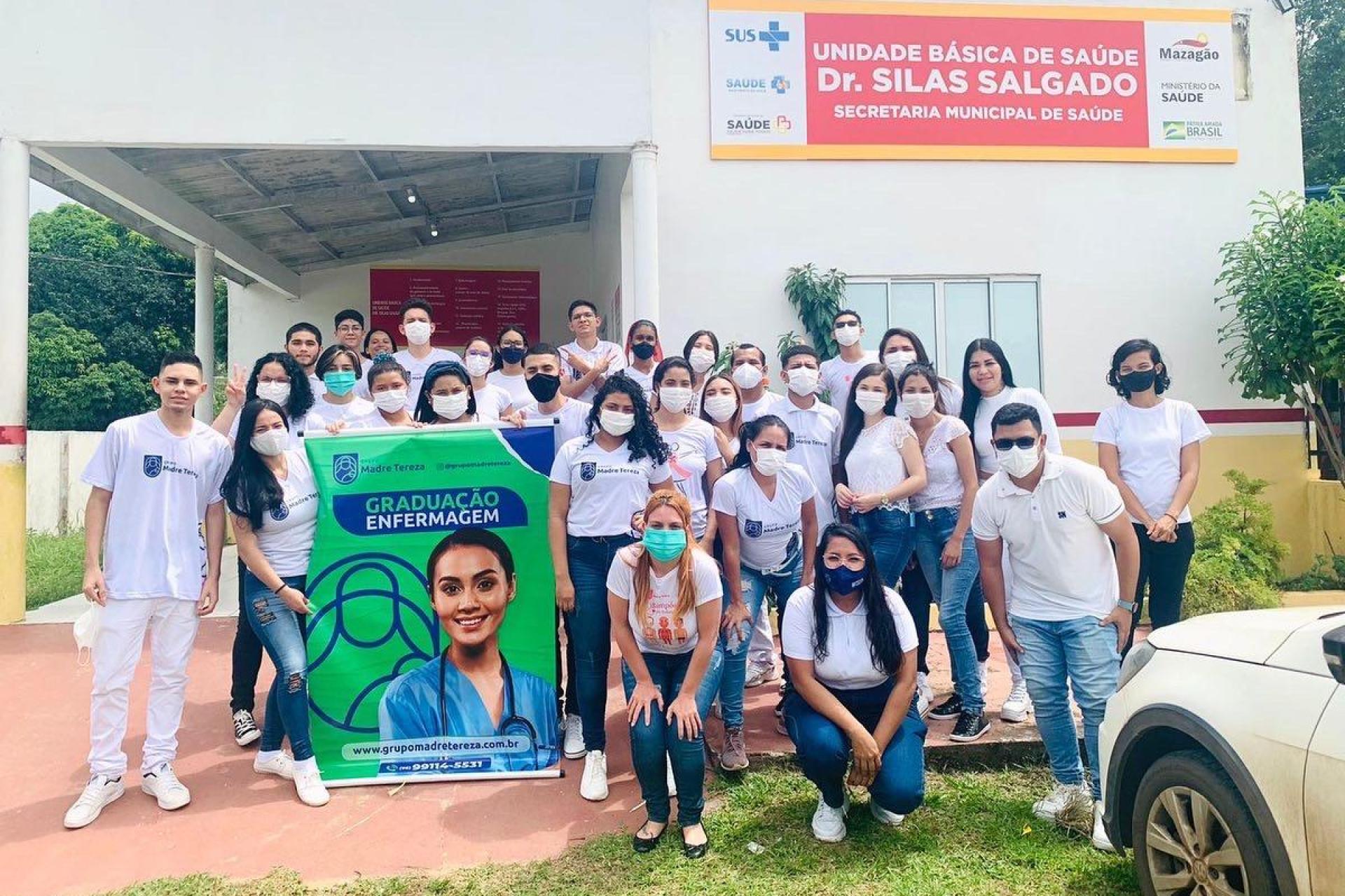 Grupo Madre Tereza realiza ação de saúde no Distrito do Carvão-Mazagão