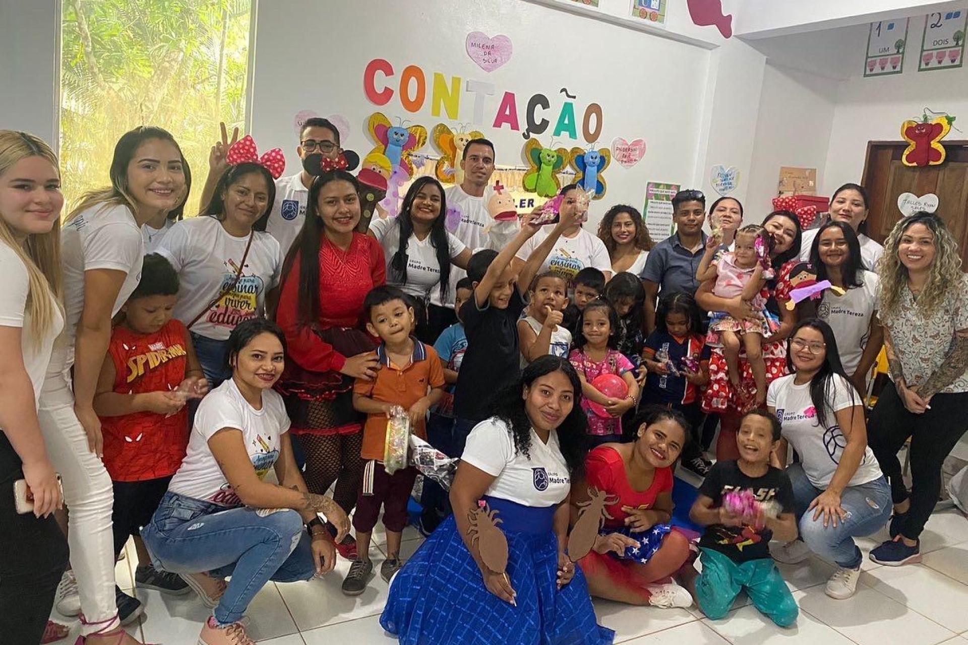 Grupo Madre Tereza realiza ação em alusão dia das Crianças 