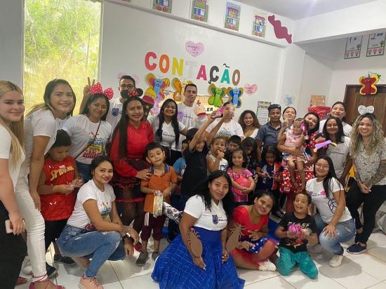 Grupo Madre Tereza realiza ação em alusão dia das Crianças 