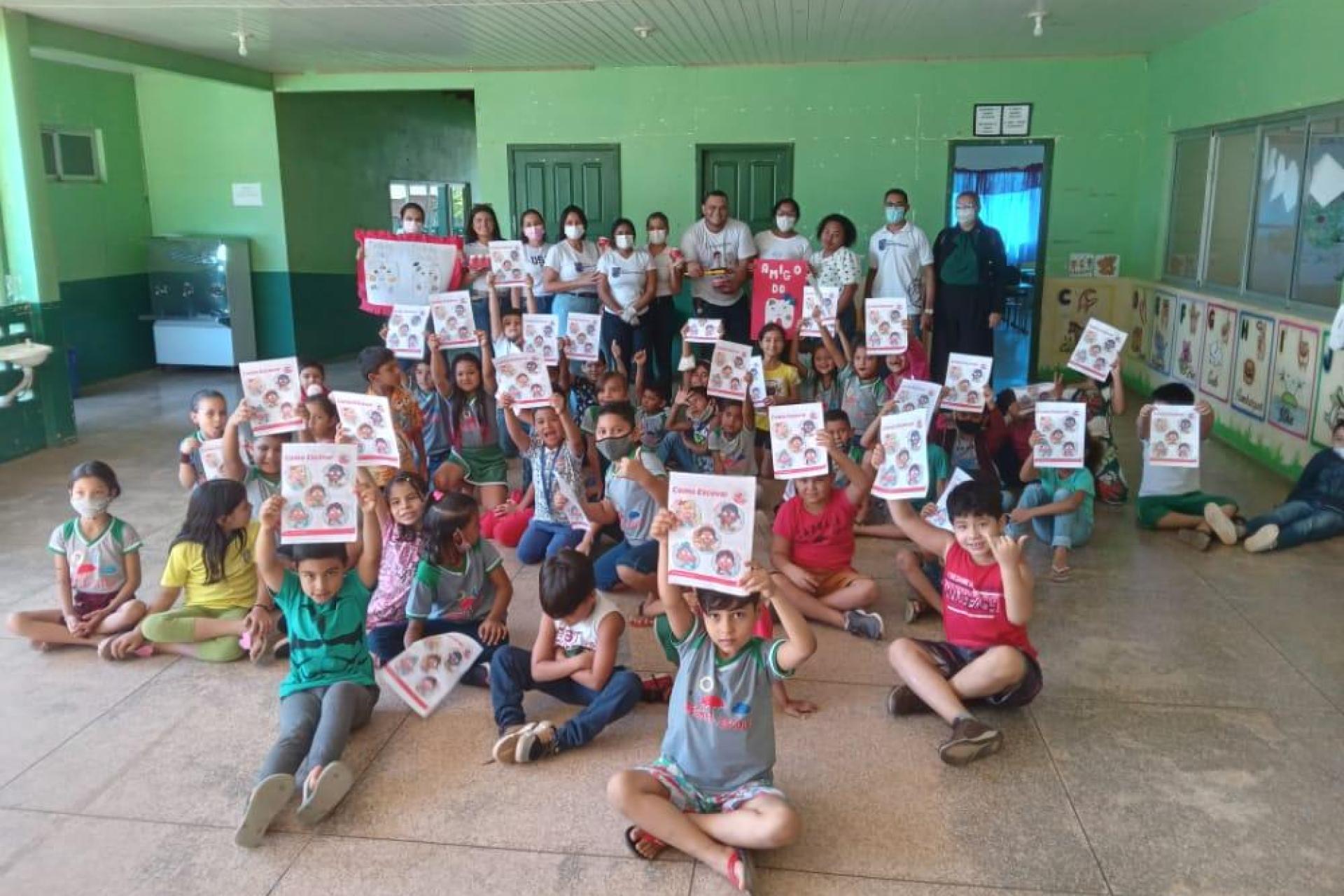 Grupo Madre Tereza realiza Ação na Creche Mauro César 