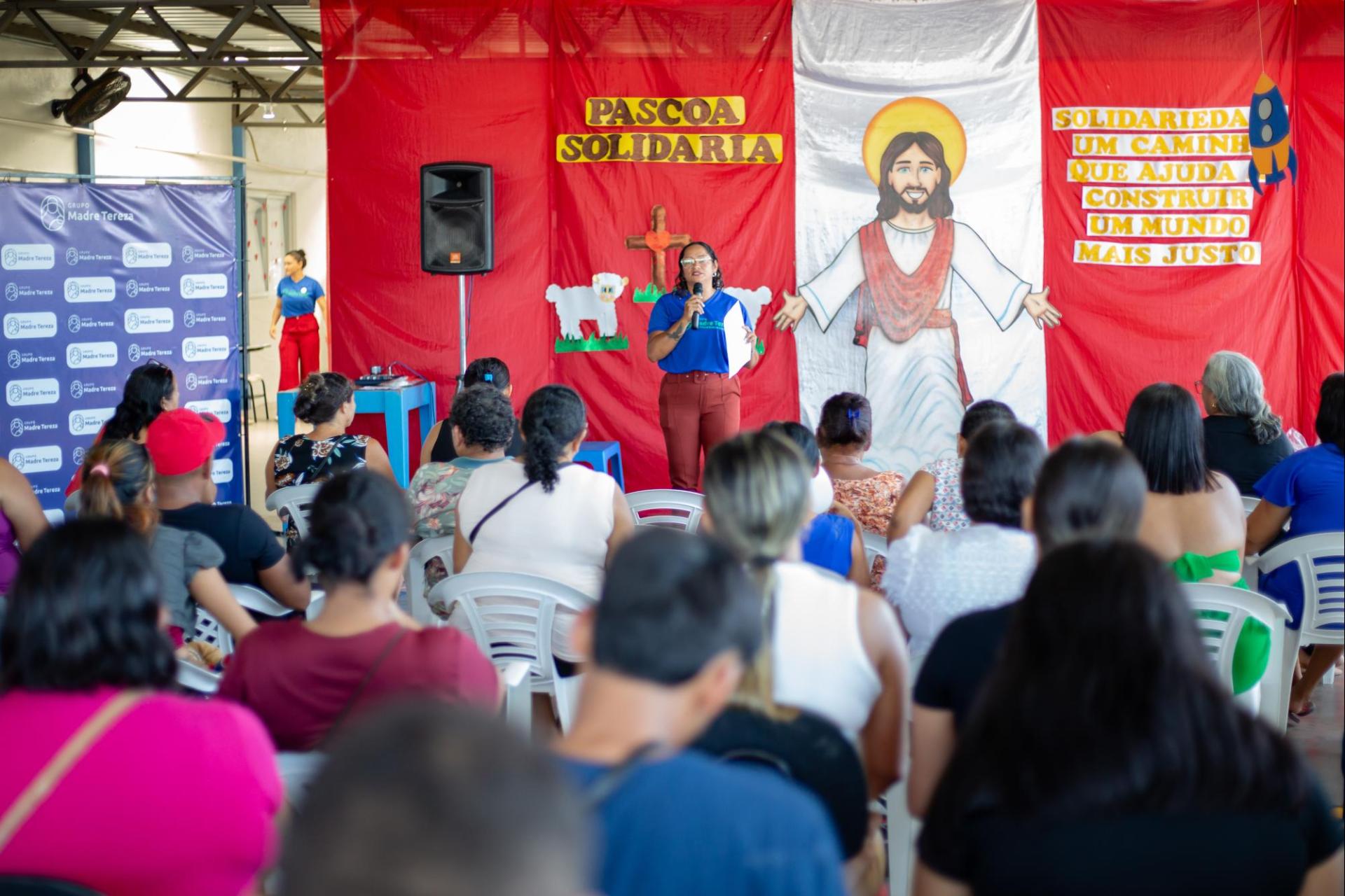 Grupo Madre Tereza Realiza Ação Solidária Para a Comunidade