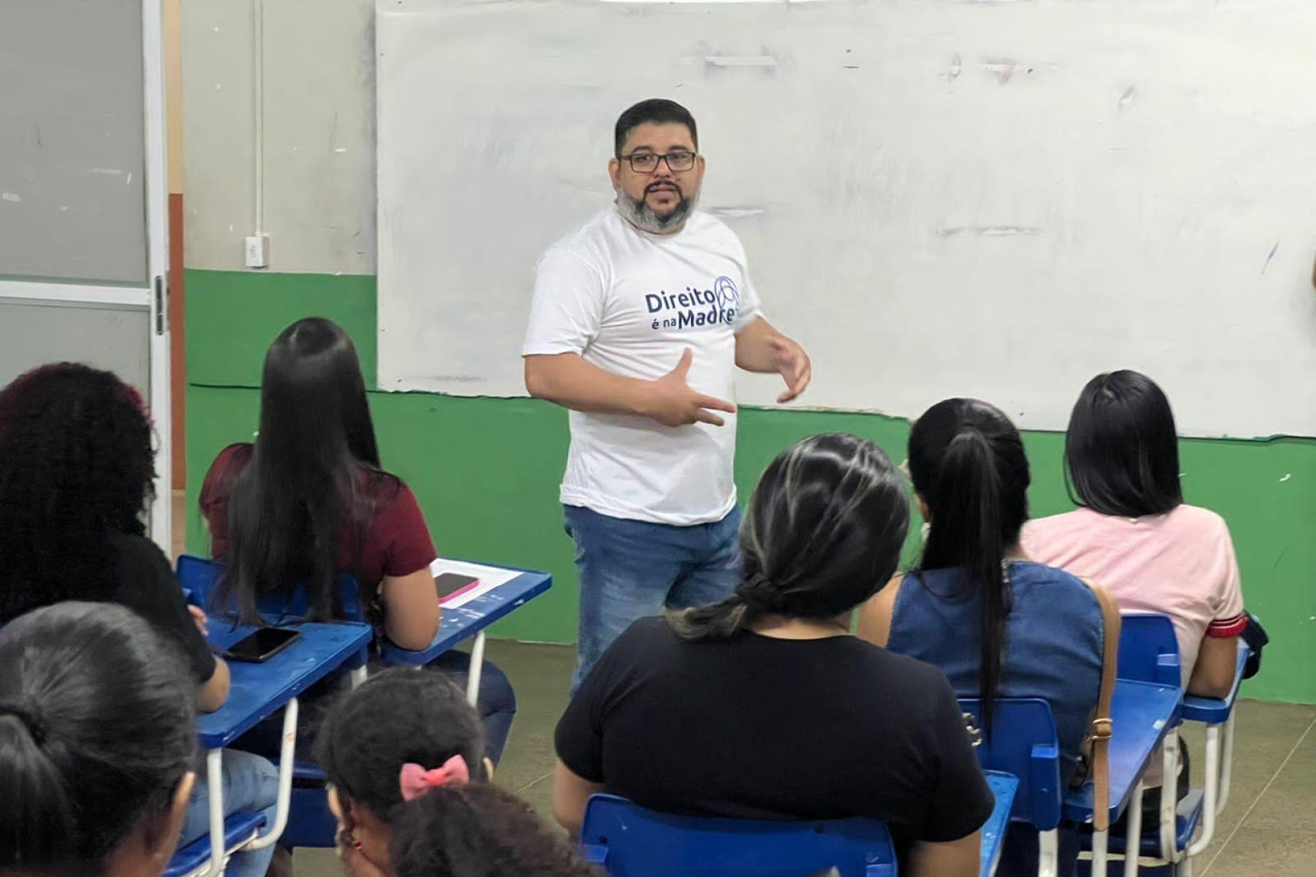 Grupo Madre Tereza realiza aula inaugural em Oiapoque 