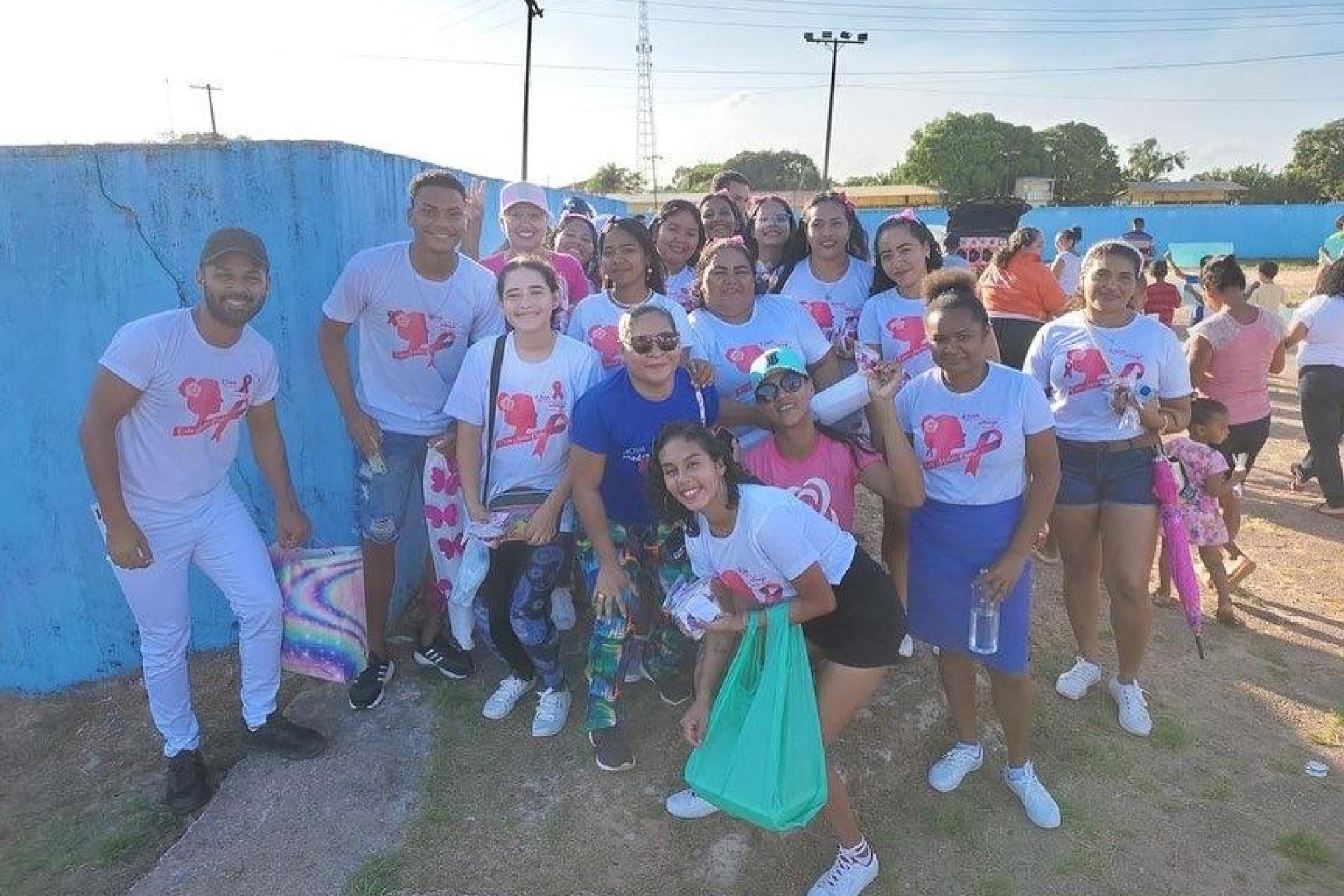 Grupo Madre Tereza realiza caminhada em alusão ao Outubro Rosa