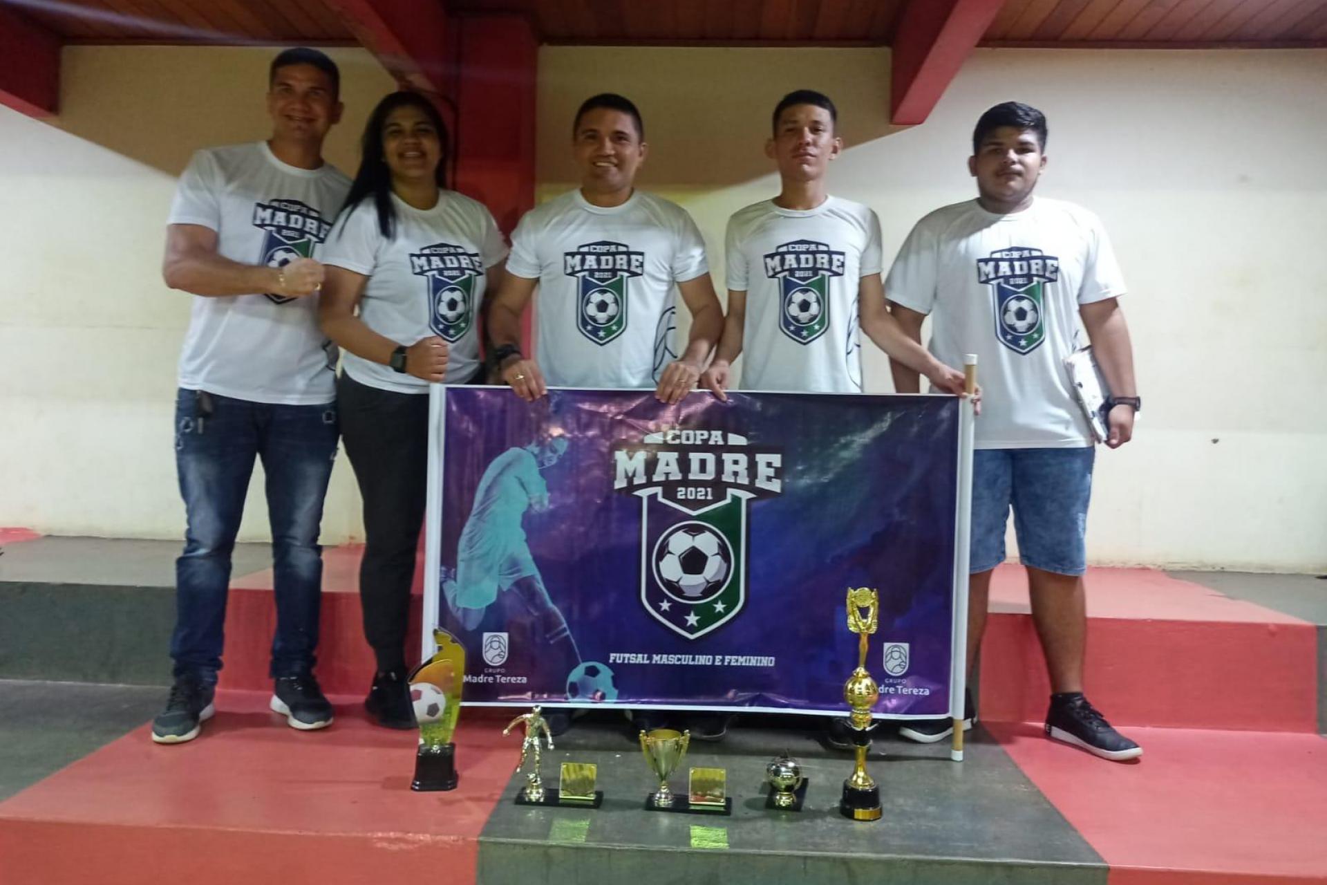 Grupo Madre Tereza realiza etapa final da Copa Madre na modalidade Futsal Masculino