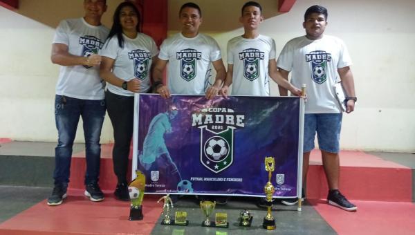 Grupo Madre Tereza realiza etapa final da Copa Madre na modalidade Futsal Masculino