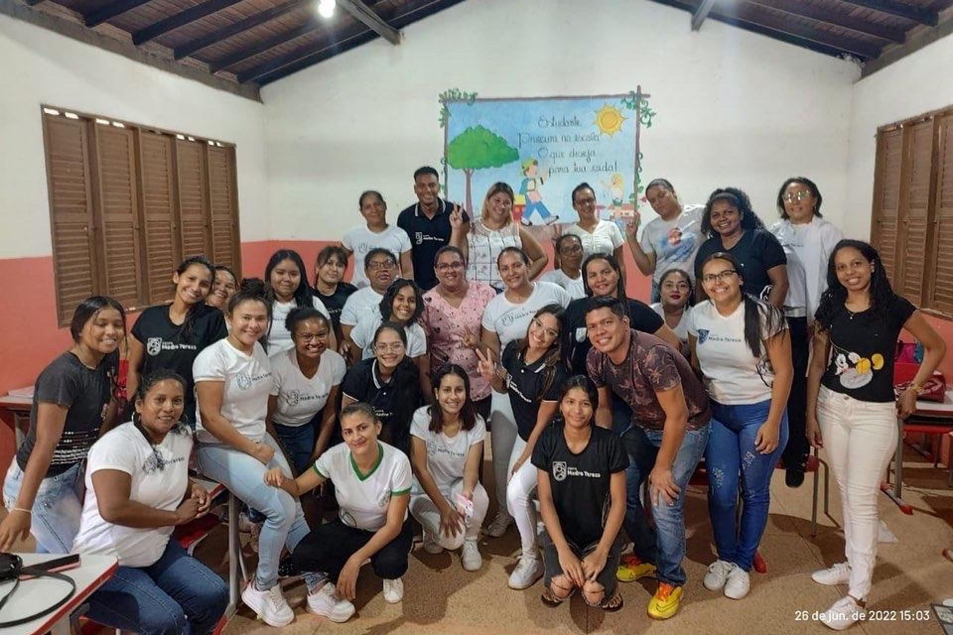 Grupo Madre Tereza realiza minicurso de Pulsão Venosa no município de Calçoene