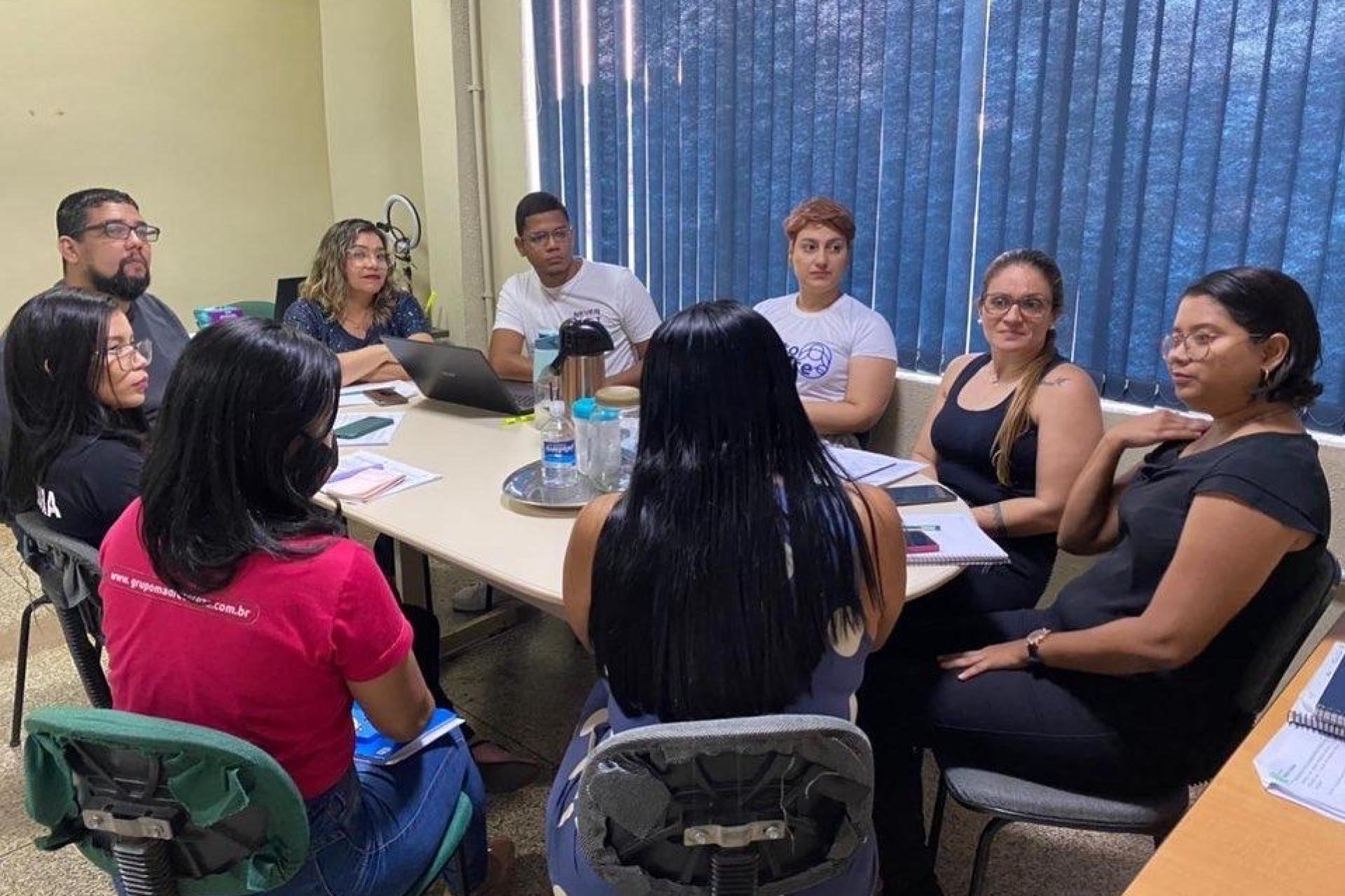 Grupo Madre Tereza realiza primeira reunião do Grupo de Estudos e Pesquisa em Educação especial e Inclusiva. 