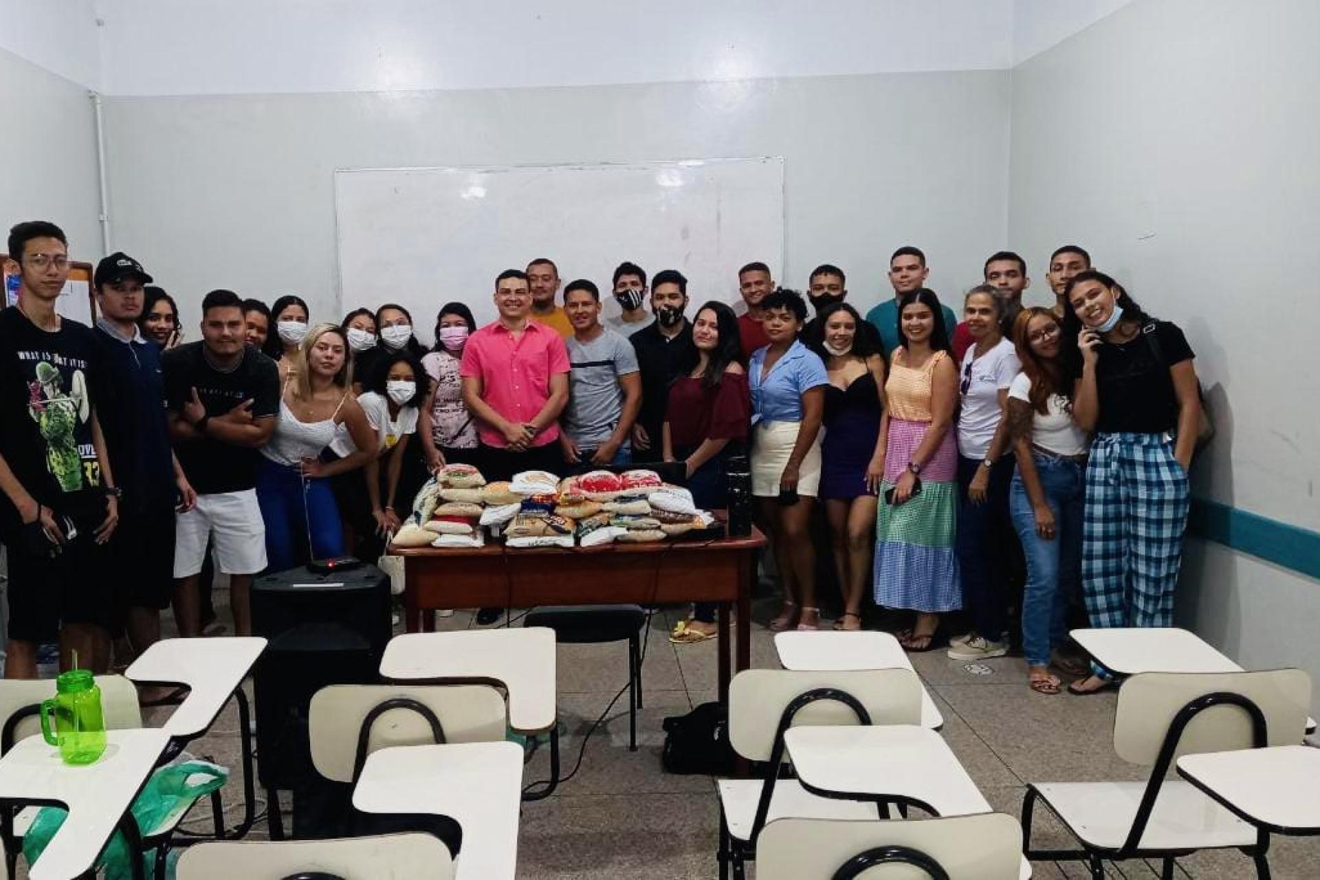 Grupo Madre Tereza realiza  projeto de atividade e responsabilidade social