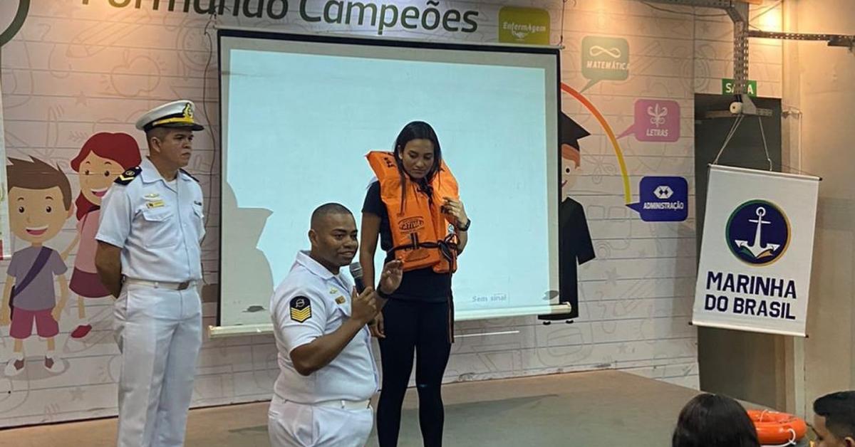 Grupo Madre Tereza recebe a visita da Capitania do Portos do Estado do Amapá  Grupo Madre Tereza recebe a visita da Capitania do Portos do Estado do Amapá